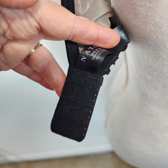 Natori Sheer Glamour Full Fit Contour Bra Size 36C Black Underwire Lace 731252 - Picture 9 of 11